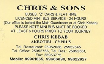 Chris Kebab Akrotiri