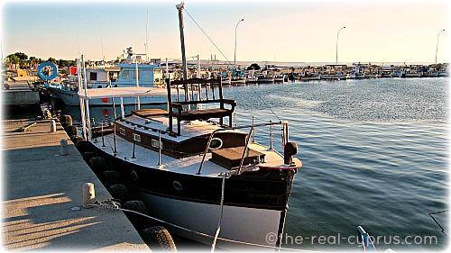 Larnaca Boat Docked