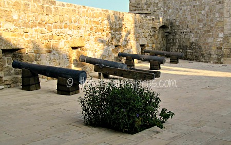 Larnaca Castle Cannons
