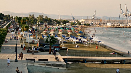 Larnaca Castle Towards Phinikoude