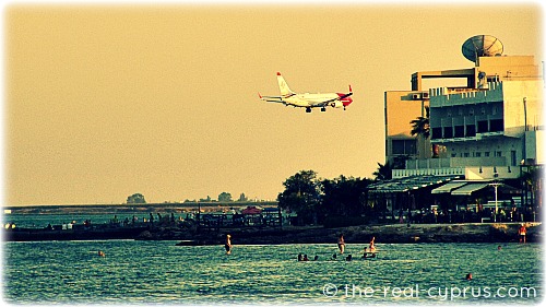 Larnaca Flight Path
